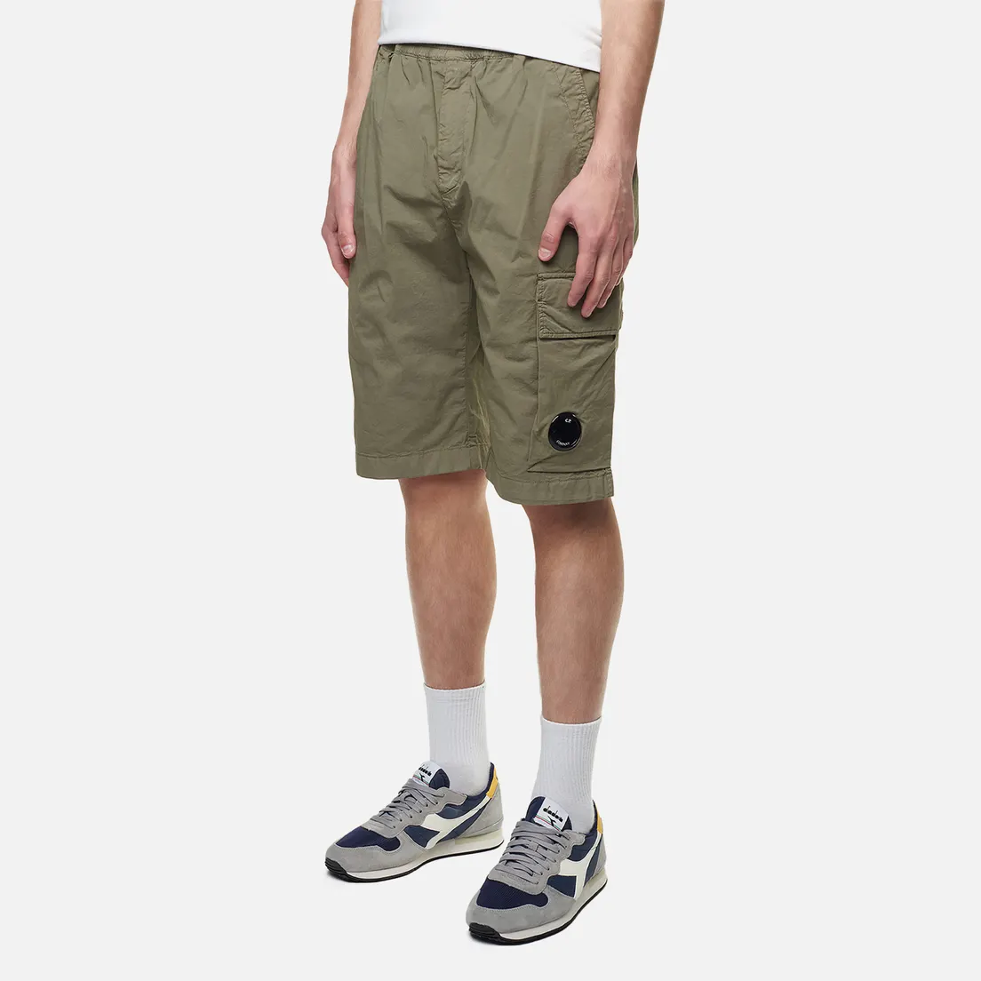 C.P. Company Мужские шорты Twill Stretch Garment Dyed