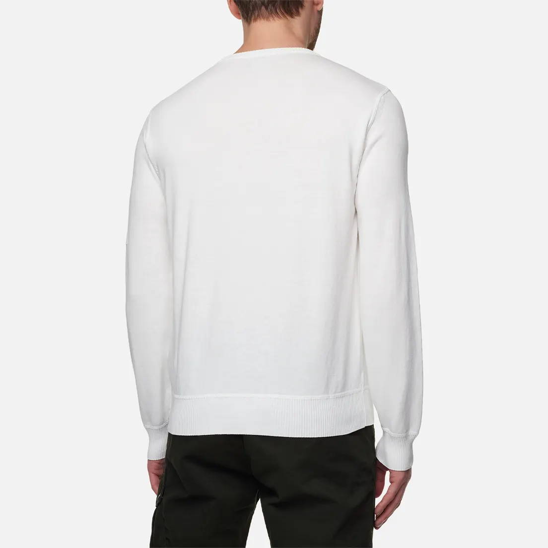 C.P. Company Мужской свитер Cotton Crepe Crew Neck
