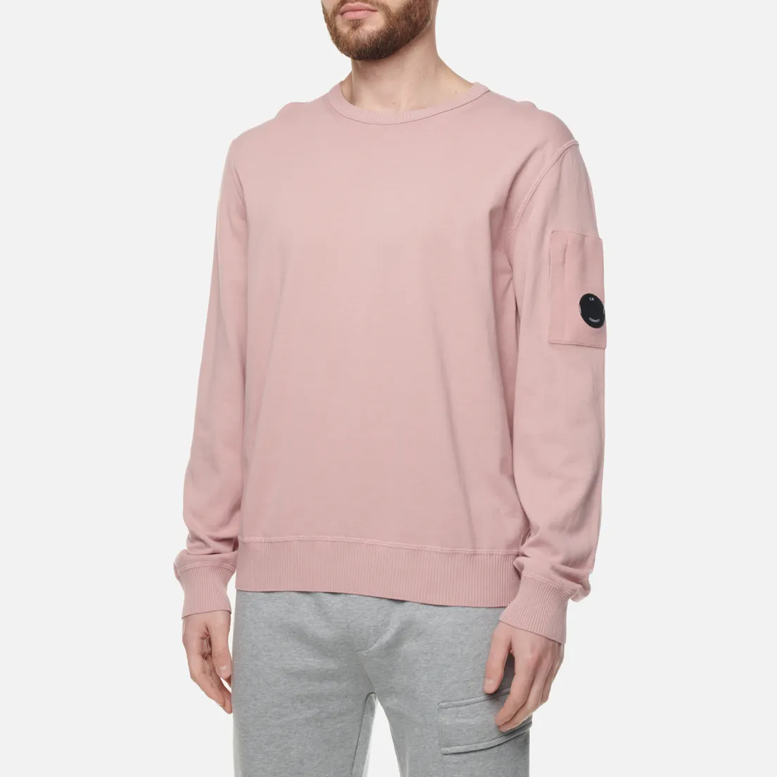 C.P. Company Мужской свитер Cotton Crepe Crew Neck