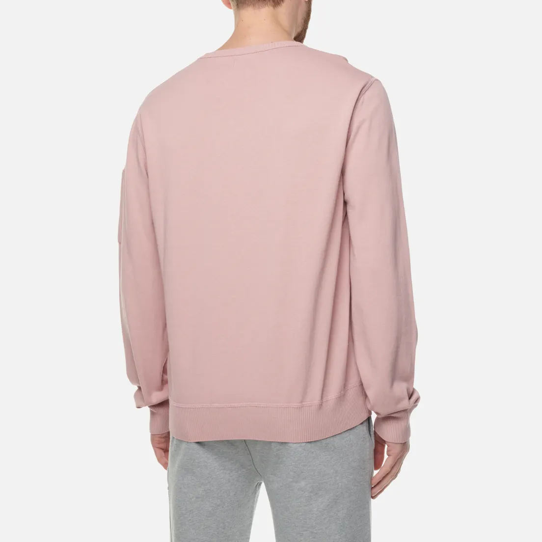 C.P. Company Мужской свитер Cotton Crepe Crew Neck