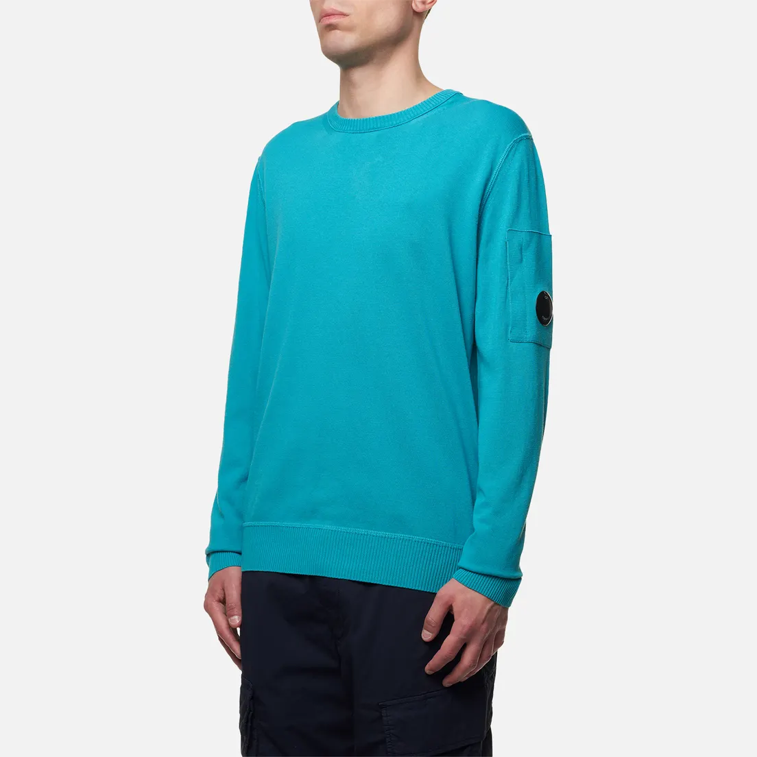 C.P. Company Мужской свитер Cotton Crepe Crew Neck