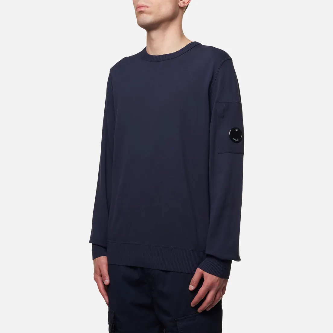 C.P. Company Мужской свитер Cotton Crepe Crew Neck
