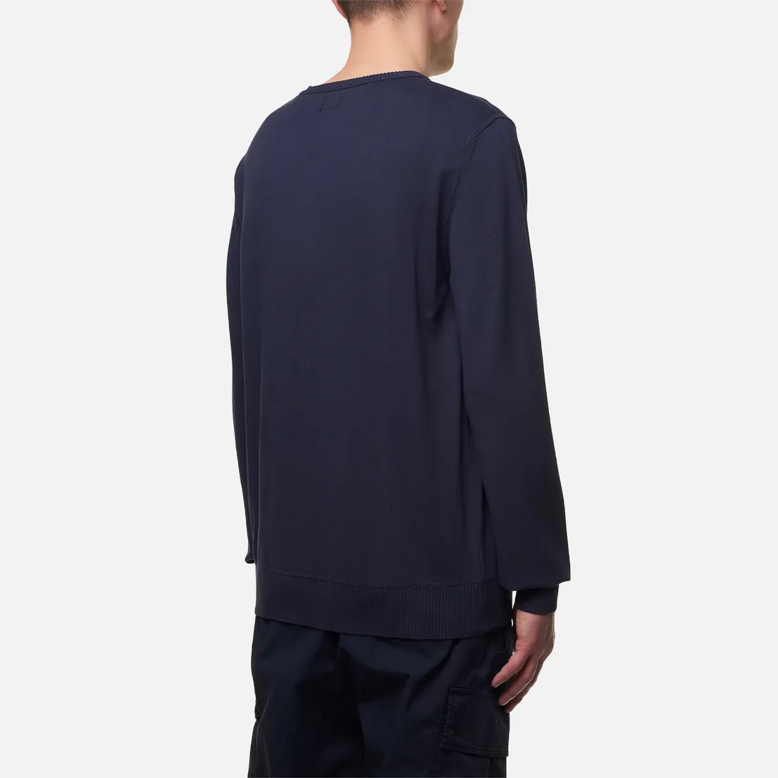 C.P. Company Мужской свитер Cotton Crepe Crew Neck
