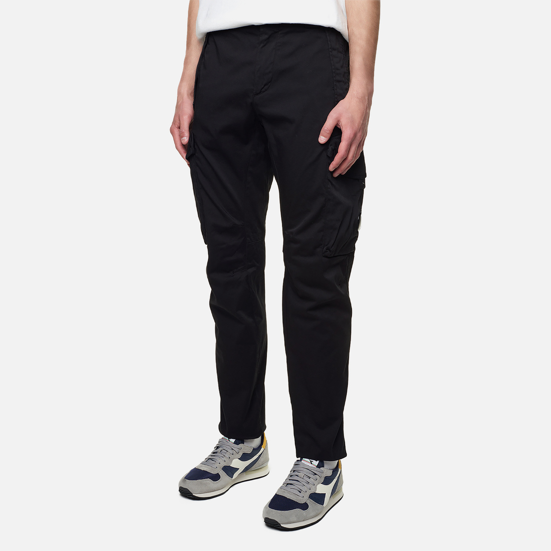 C.P. Company Мужские брюки Stretch Sateen Ergonomic Fit Cargo