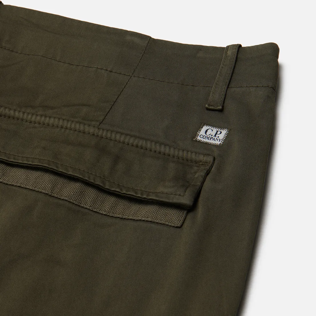 C.P. Company Мужские брюки Ergonomic Fit Stretch Sateen Cargo