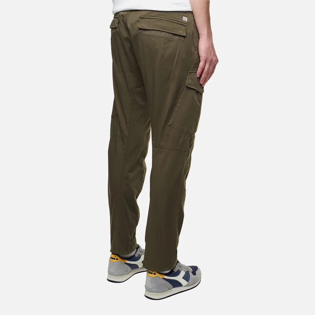 C.P. Company Мужские брюки Ergonomic Fit Stretch Sateen Cargo