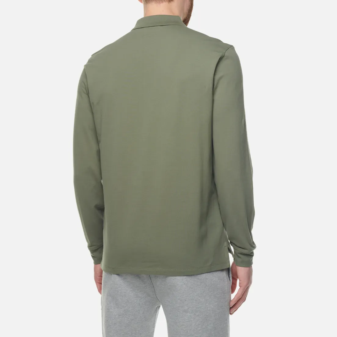 C.P. Company Мужской лонгслив Stretch Piquet Polo