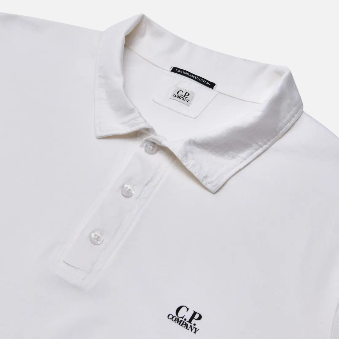 C.P. Company Мужское поло 70/2 Mercerized Jersey Twisted Logo