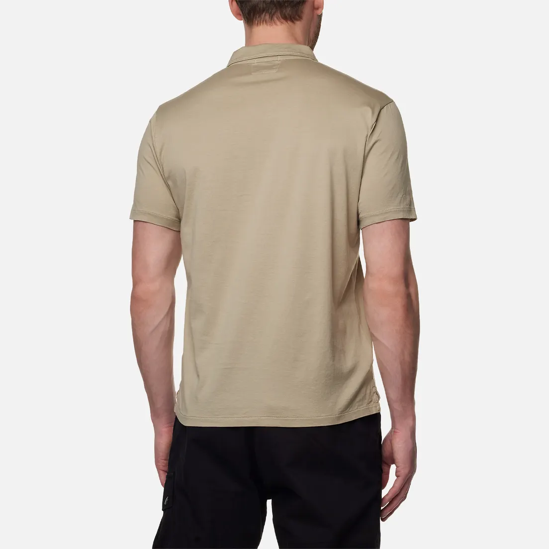C.P. Company Мужское поло 70/2 Mercerized Jersey Twisted Logo