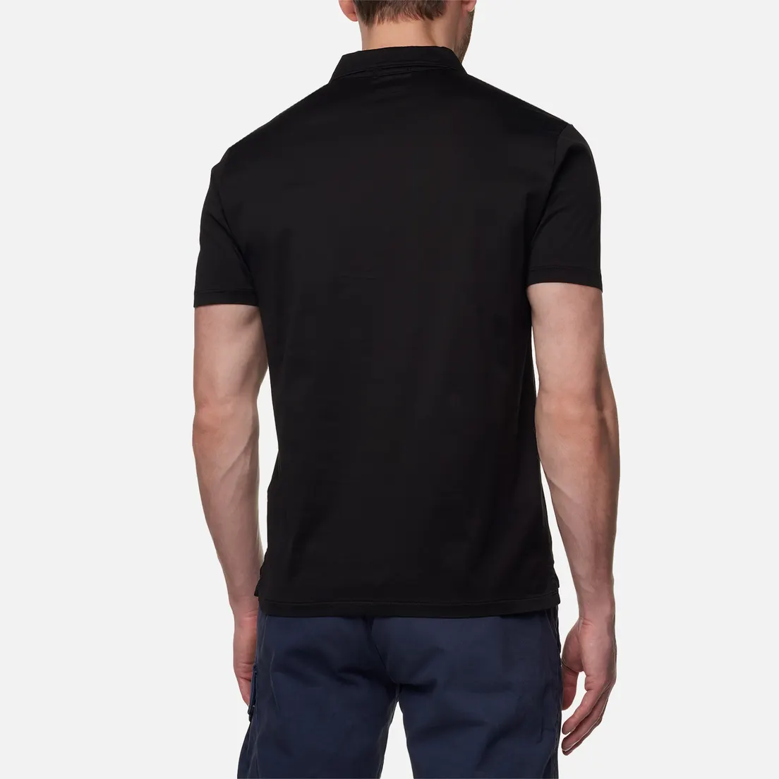 C.P. Company Мужское поло 70/2 Mercerized Jersey Twisted Logo