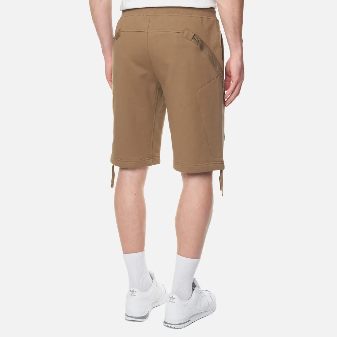 C.P. Company Мужские шорты Diagonal Raised Fleece Zipped Pocket