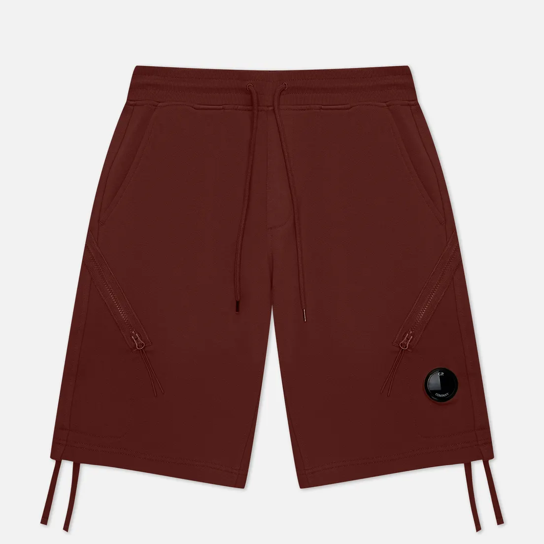 C.P. Company Мужские шорты Diagonal Raised Fleece Zipped Pocket