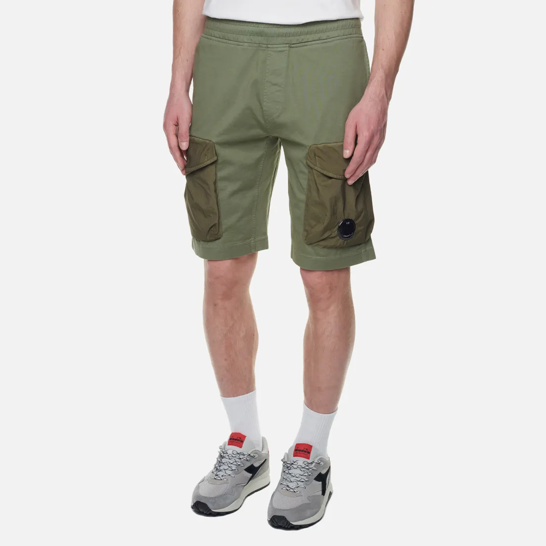 C.P. Company Мужские шорты Heavy Jersey Mixed Cargo