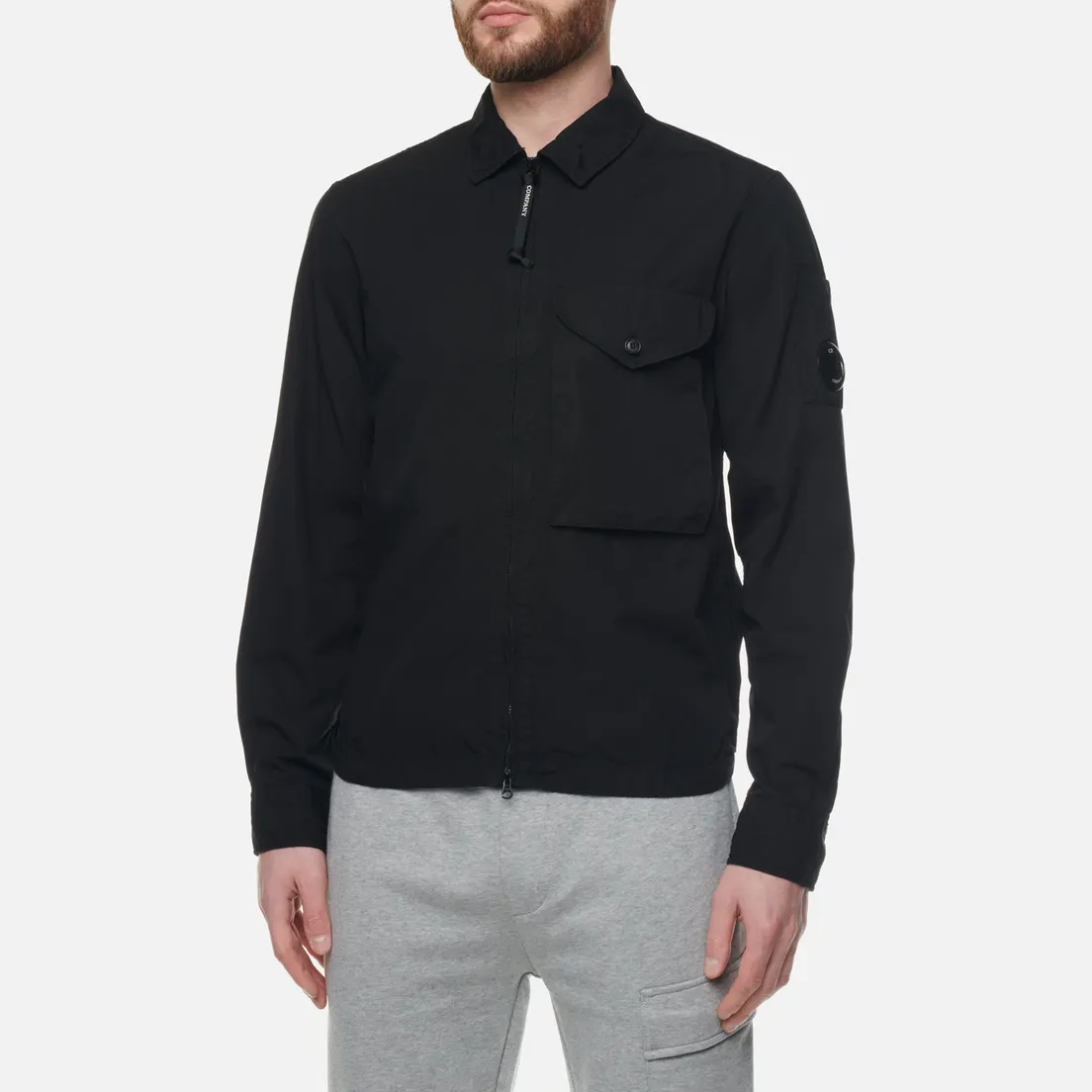 C.P. Company Мужская рубашка Rip Stop Pocket