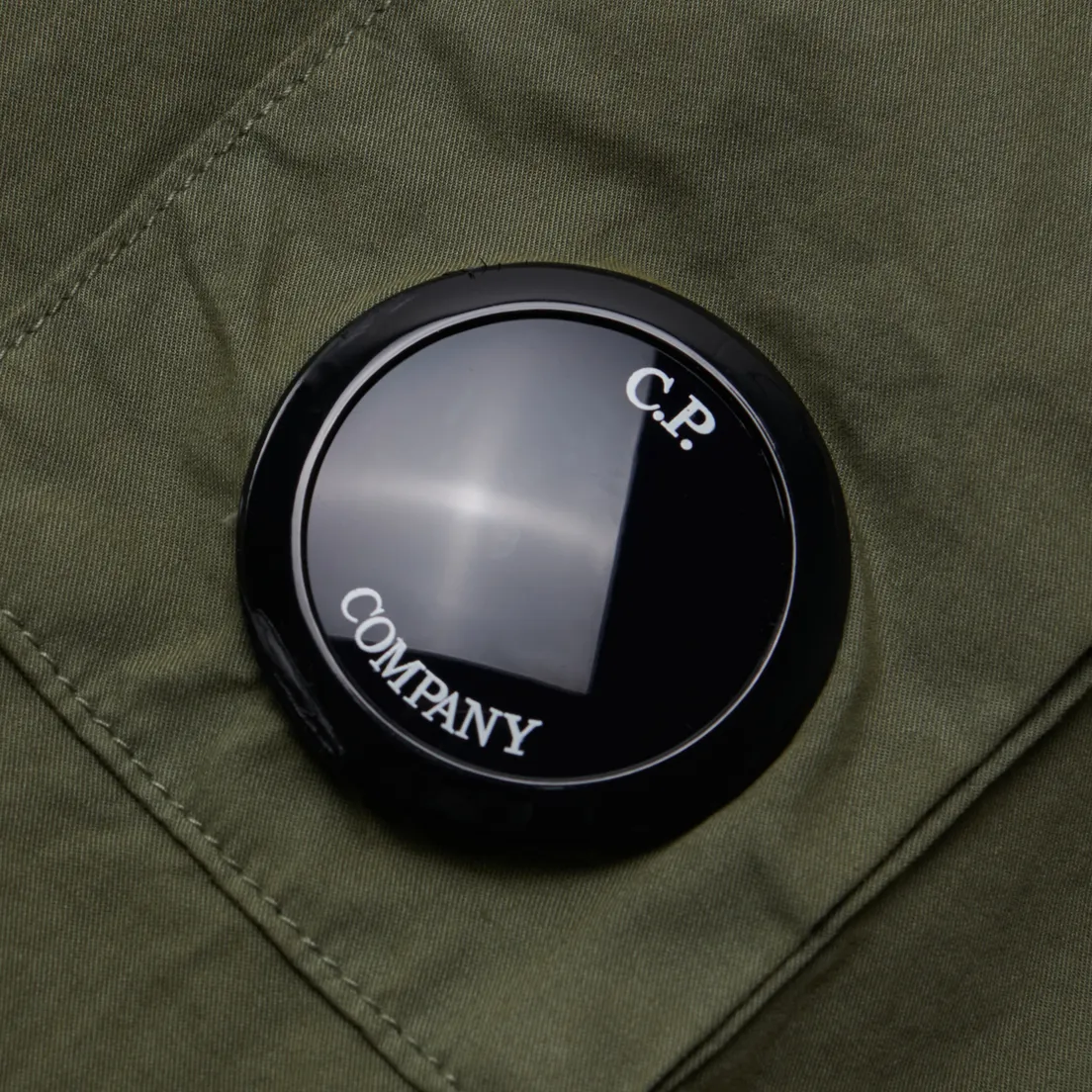 C.P. Company Мужская рубашка Gabardine Zipped