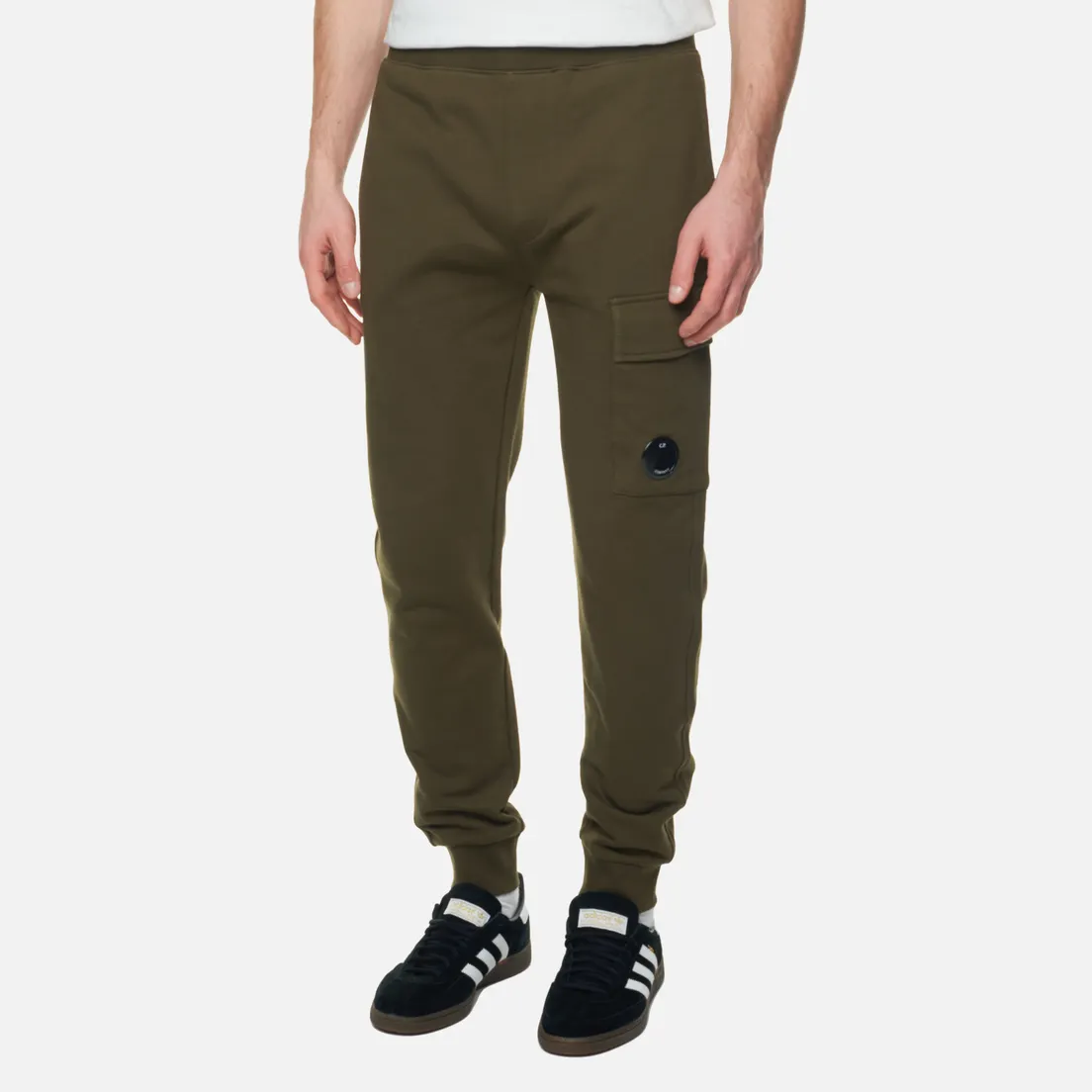 C.P. Company Мужские брюки Diagonal Raised Fleece Cargo