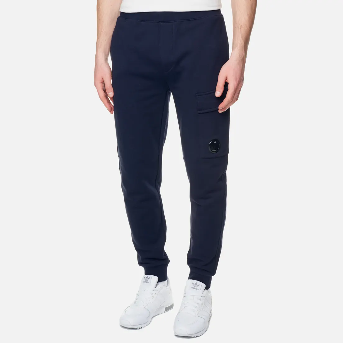 C.P. Company Мужские брюки Diagonal Raised Fleece Cargo