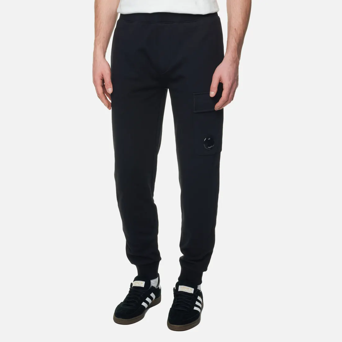 C.P. Company Мужские брюки Diagonal Raised Fleece Cargo