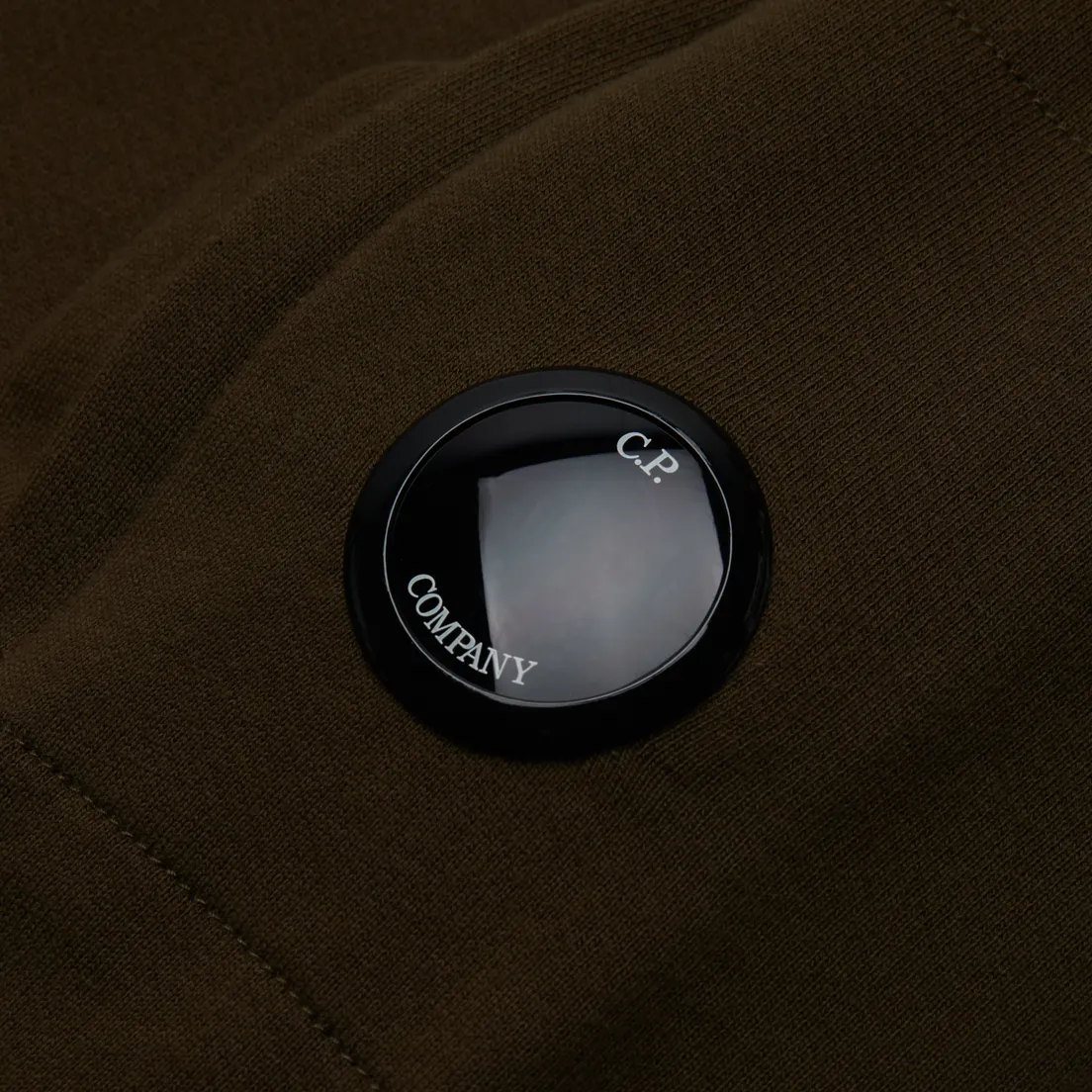 C.P. Company Мужская толстовка Back Logo Diagonal Raised Fleece