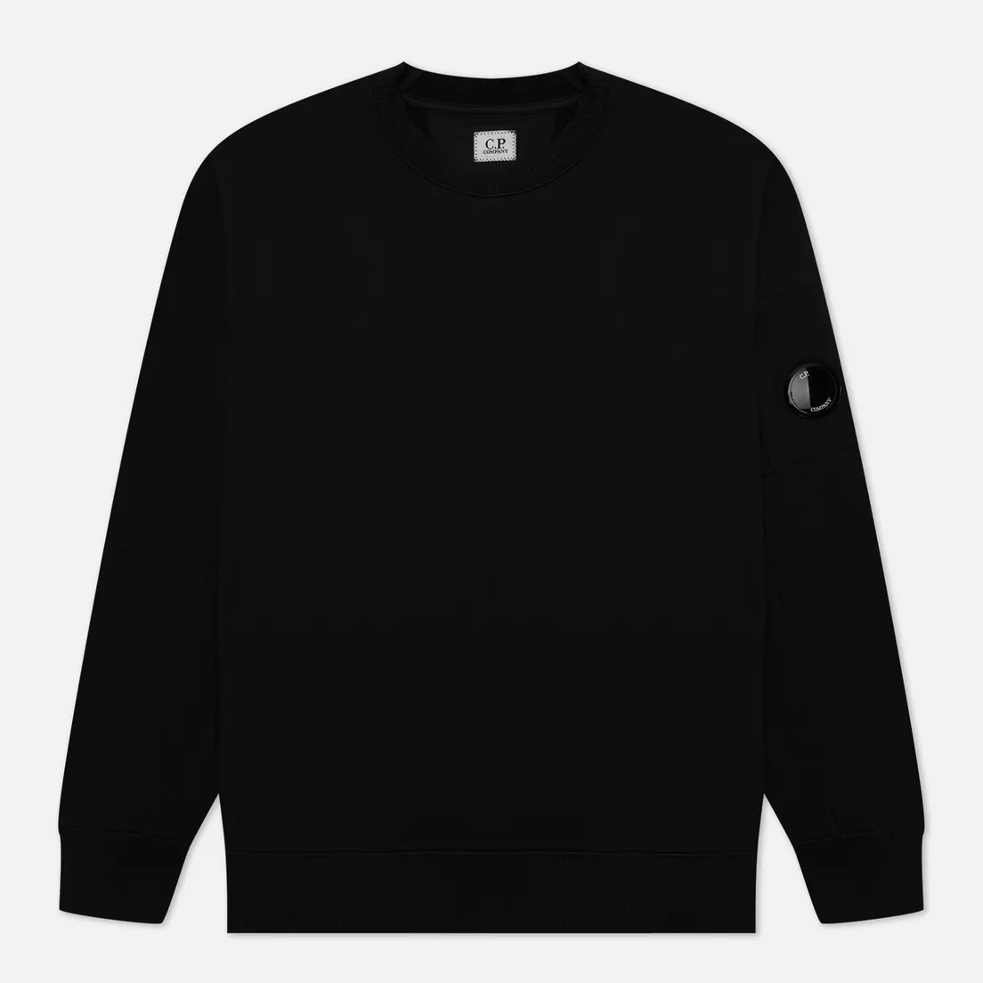 C.P. Company Мужская толстовка Back Logo Diagonal Raised Fleece