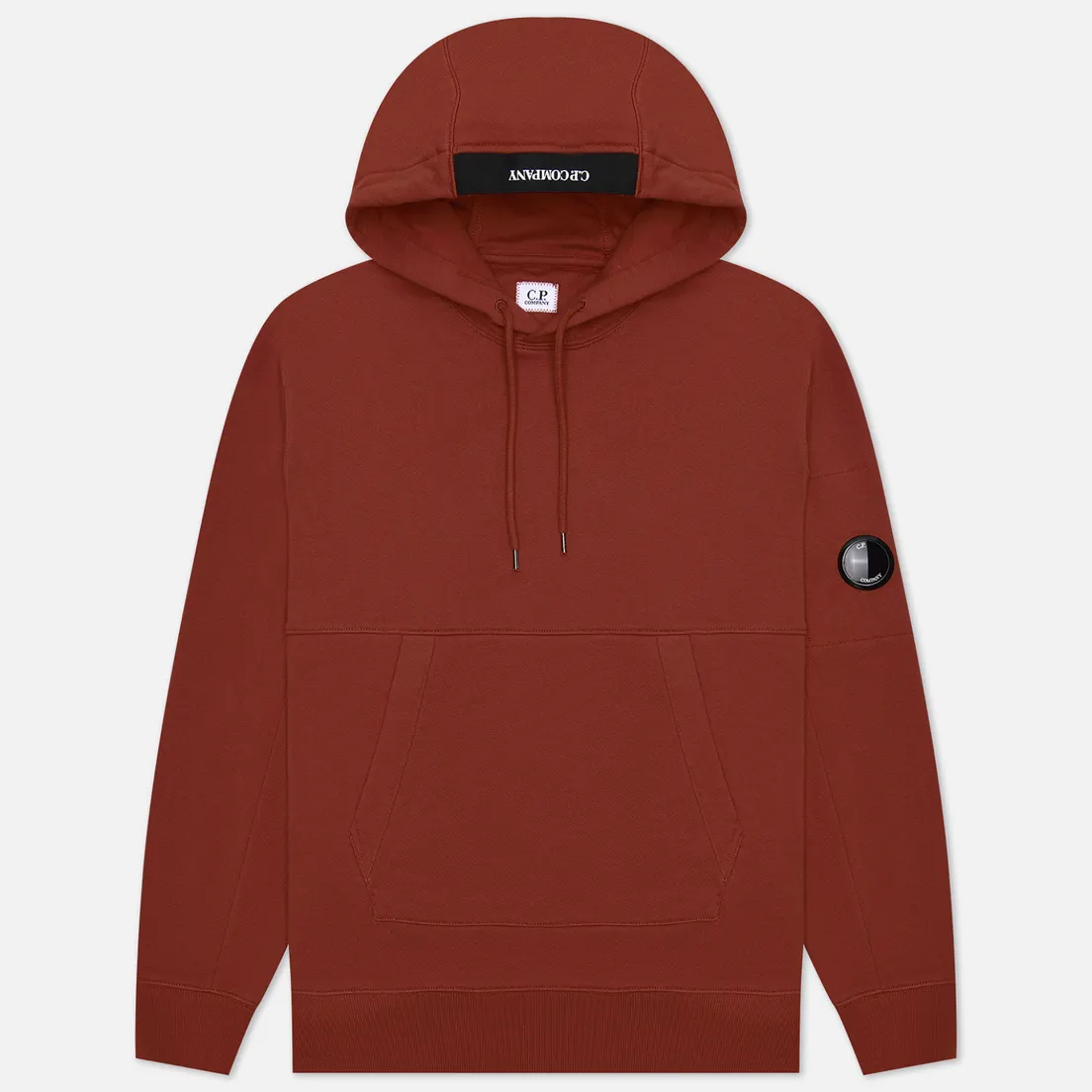 C.P. Company Мужская толстовка Logo Hoodie Diagonal Raised Fleece