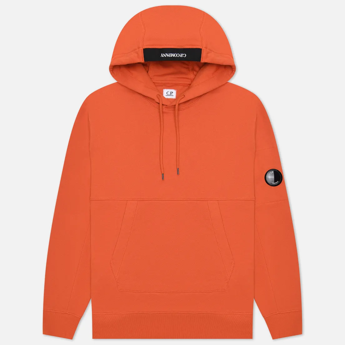 C.P. Company Мужская толстовка Logo Hoodie Diagonal Raised Fleece