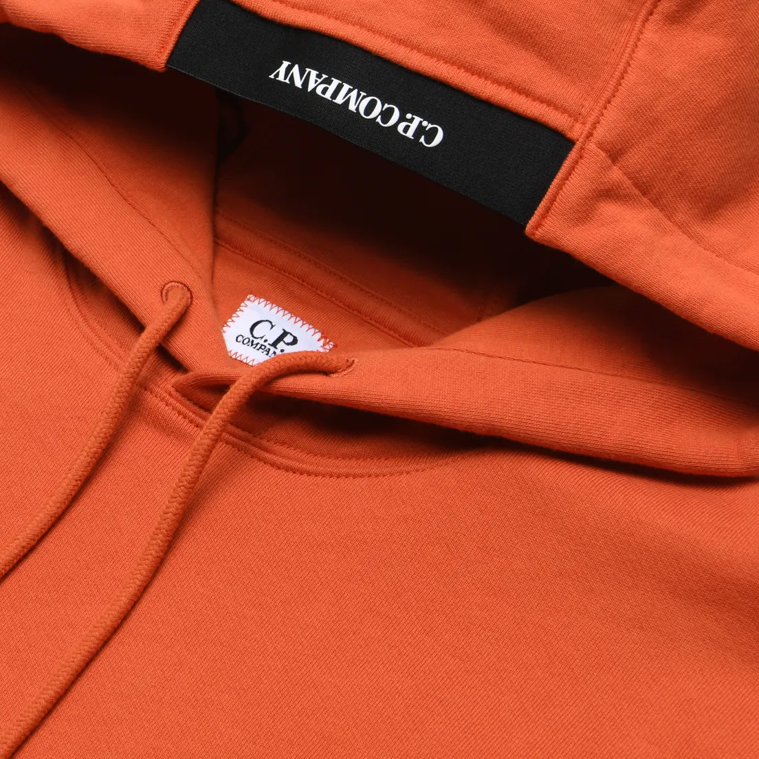 C.P. Company Мужская толстовка Logo Hoodie Diagonal Raised Fleece