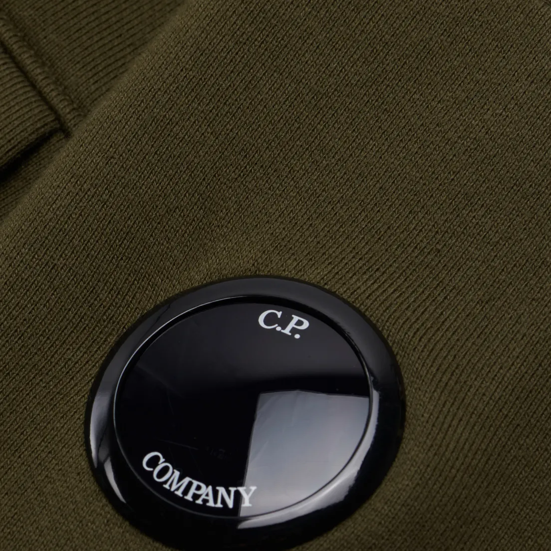 C.P. Company Мужская толстовка Logo Hoodie Diagonal Raised Fleece
