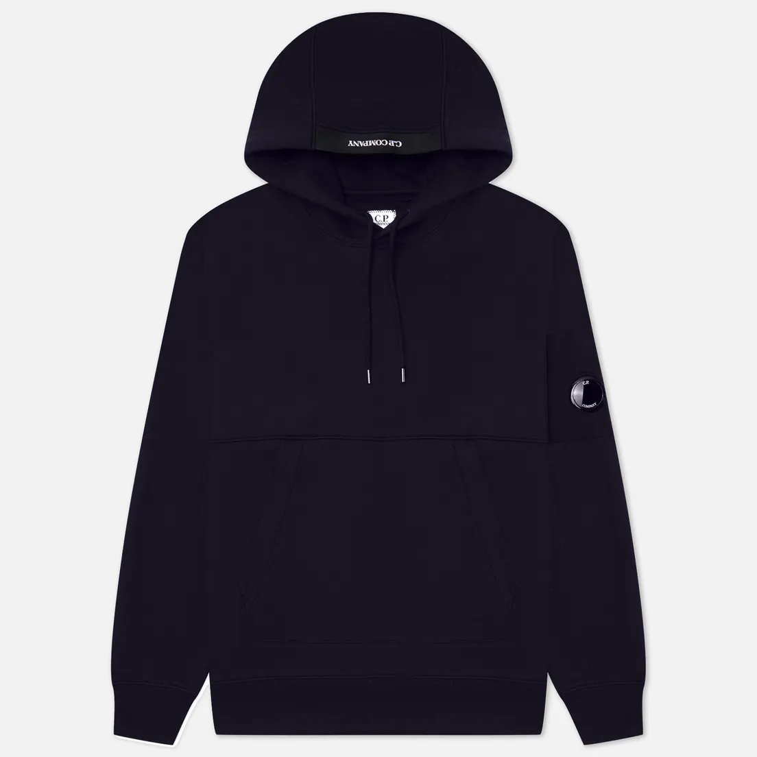 C.P. Company Мужская толстовка Logo Hoodie Diagonal Raised Fleece