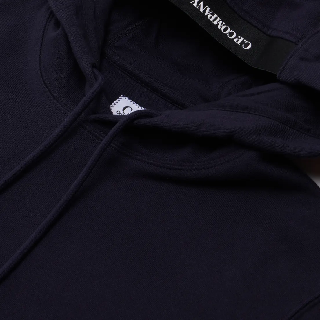 C.P. Company Мужская толстовка Logo Hoodie Diagonal Raised Fleece