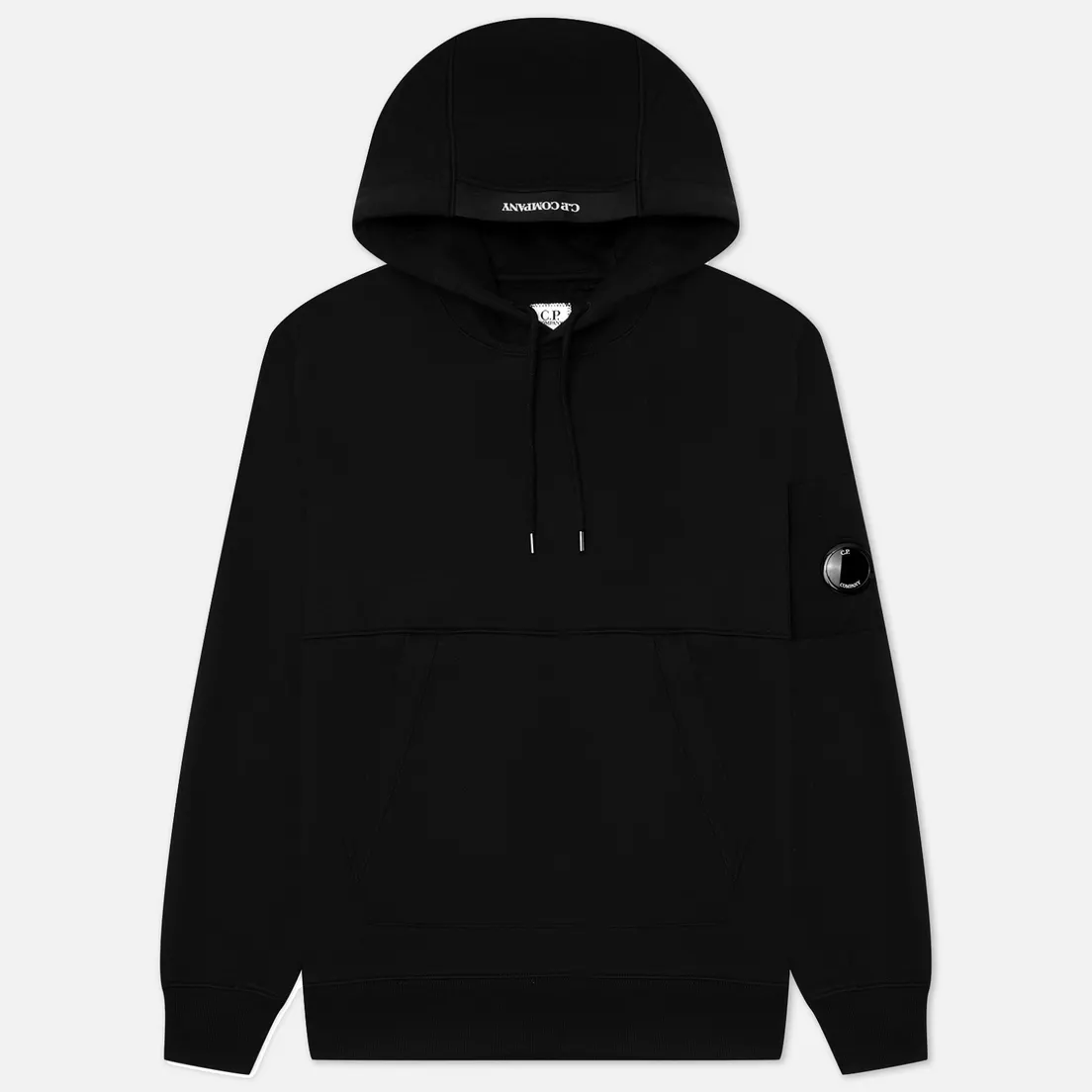 C.P. Company Мужская толстовка Logo Hoodie Diagonal Raised Fleece