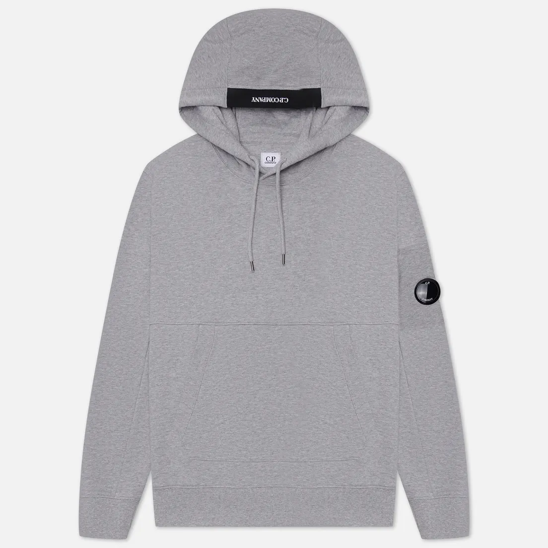 C.P. Company Мужская толстовка Logo Hoodie Diagonal Raised Fleece