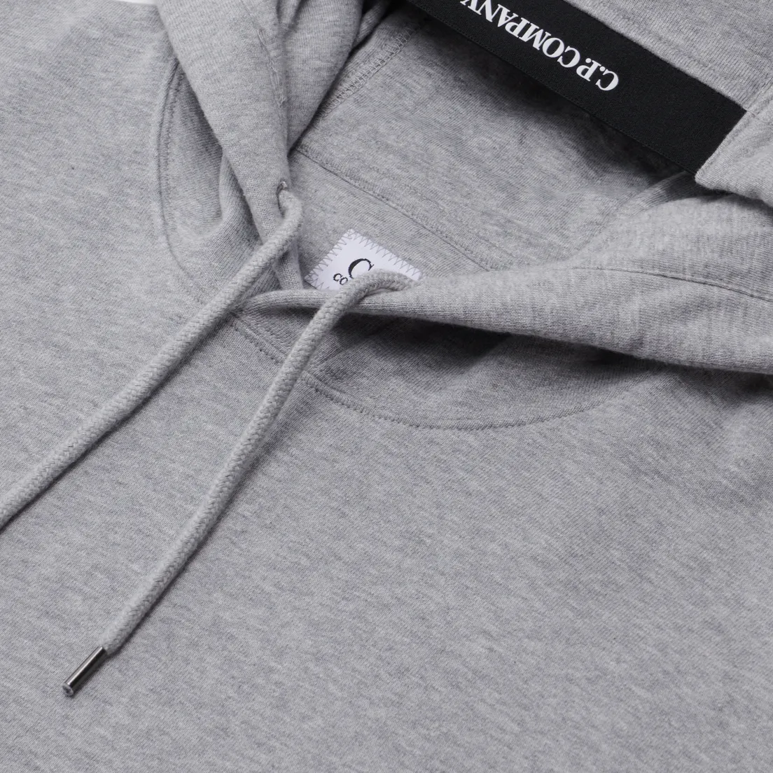 C.P. Company Мужская толстовка Logo Hoodie Diagonal Raised Fleece