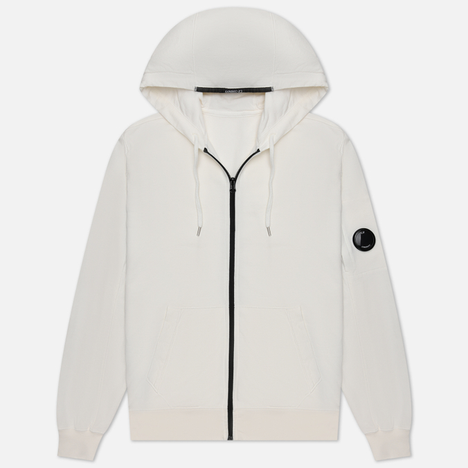 CP Company Light Fleece Zipped Grament Dyed Hoodie 18190₽