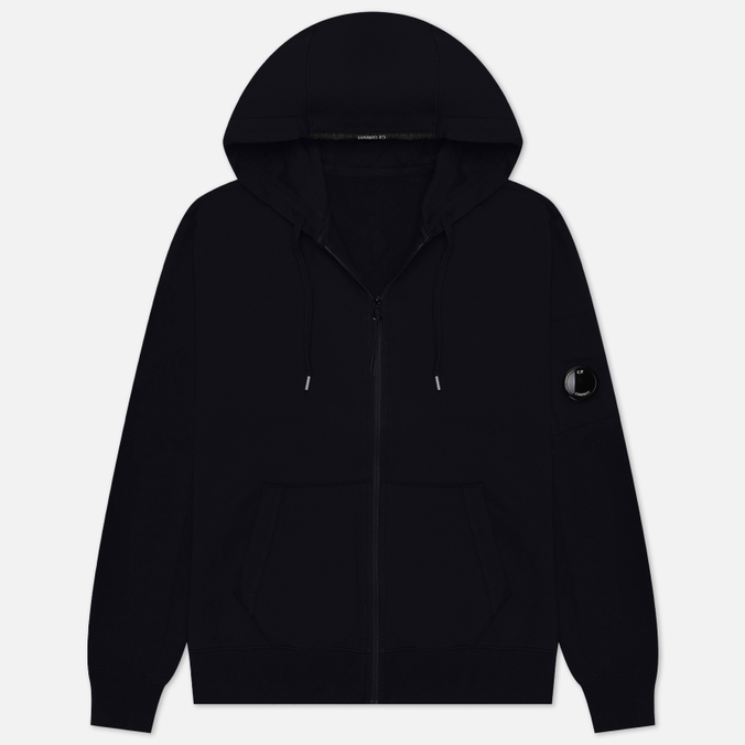 CP Company Light Fleece Zipped Grament Dyed Hoodie 18190₽