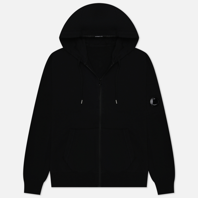 CP Company Light Fleece Zipped Grament Dyed Hoodie 18190₽