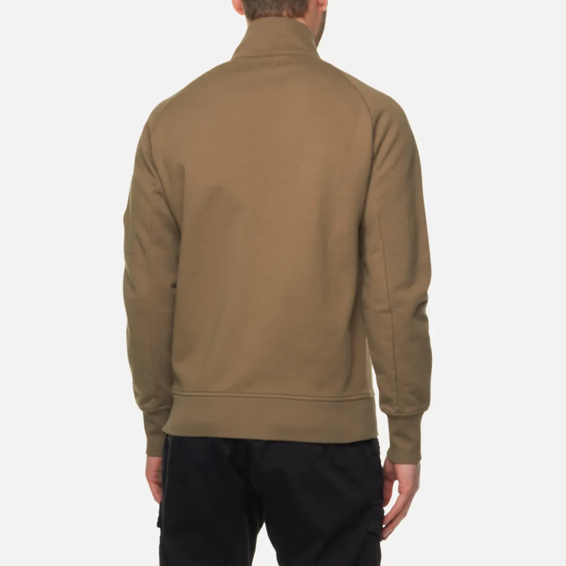 C.P. Company Мужская толстовка Full Zipped Diagonal Raised Fleece