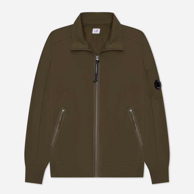 CP Company Full Zipped Diagonal Raised Fleece 17490₽