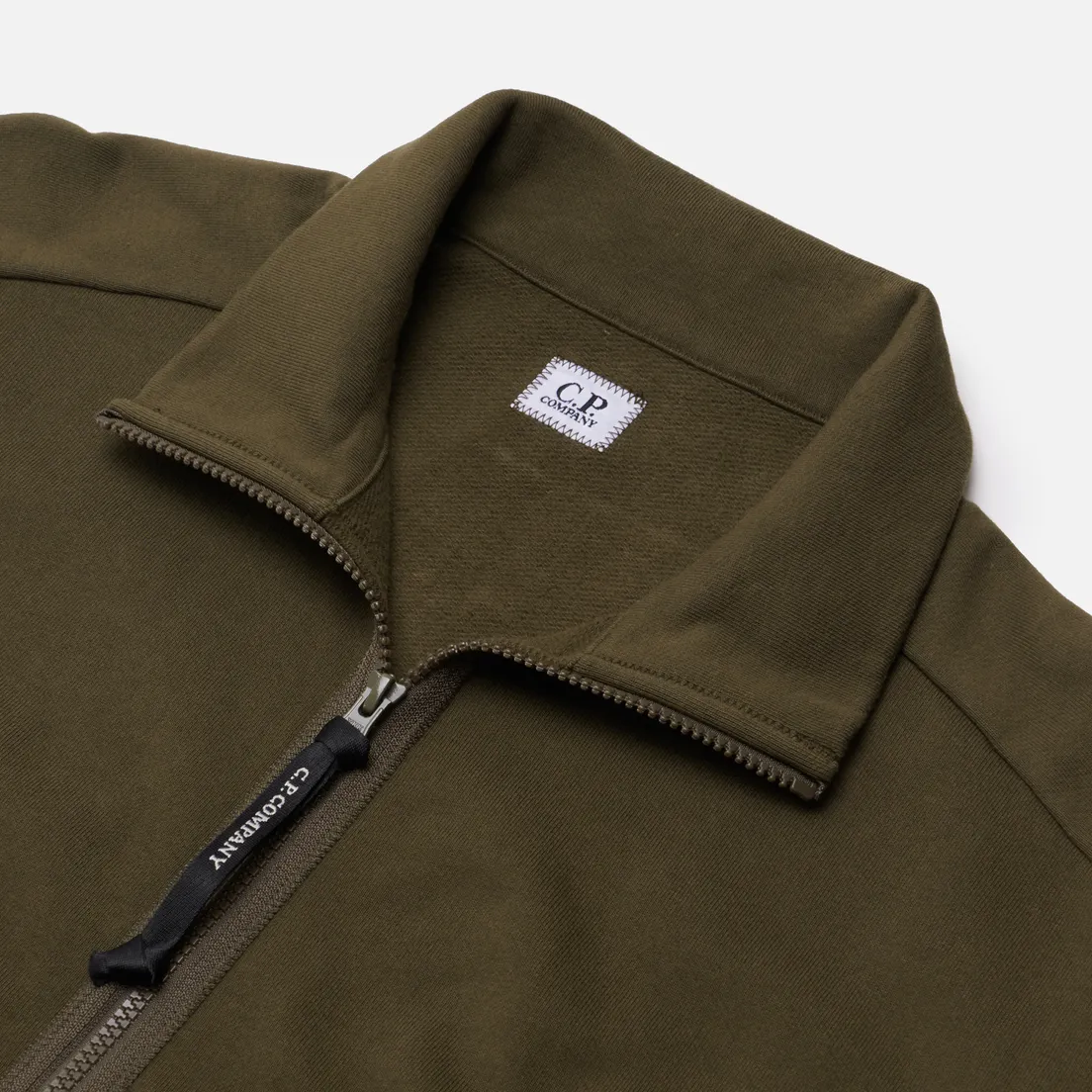 C.P. Company Мужская толстовка Full Zipped Diagonal Raised Fleece