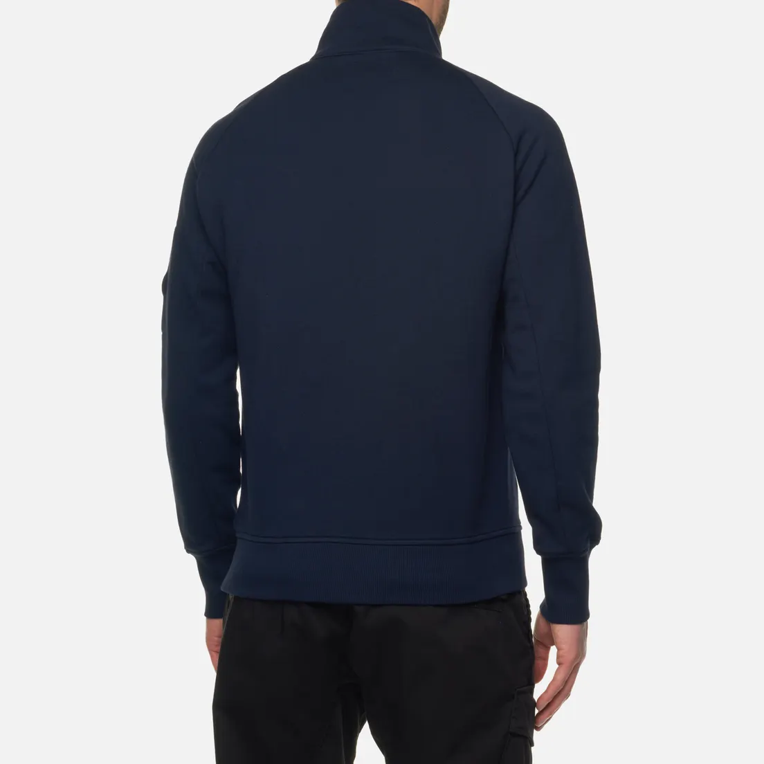 C.P. Company Мужская толстовка Full Zipped Diagonal Raised Fleece