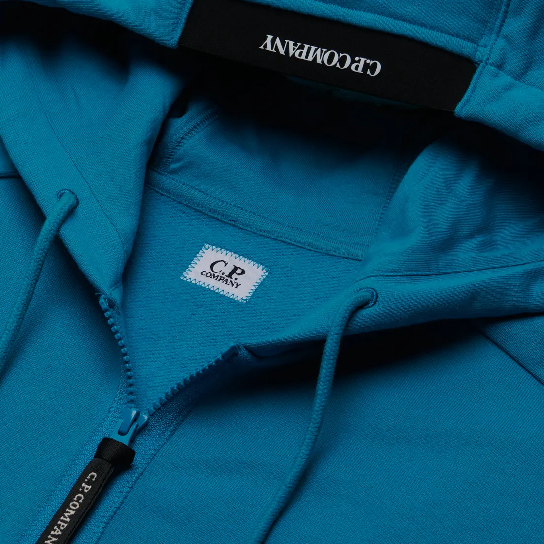 C.P. Company Мужская толстовка Zipped Hoodie Diagonal Raised Fleece