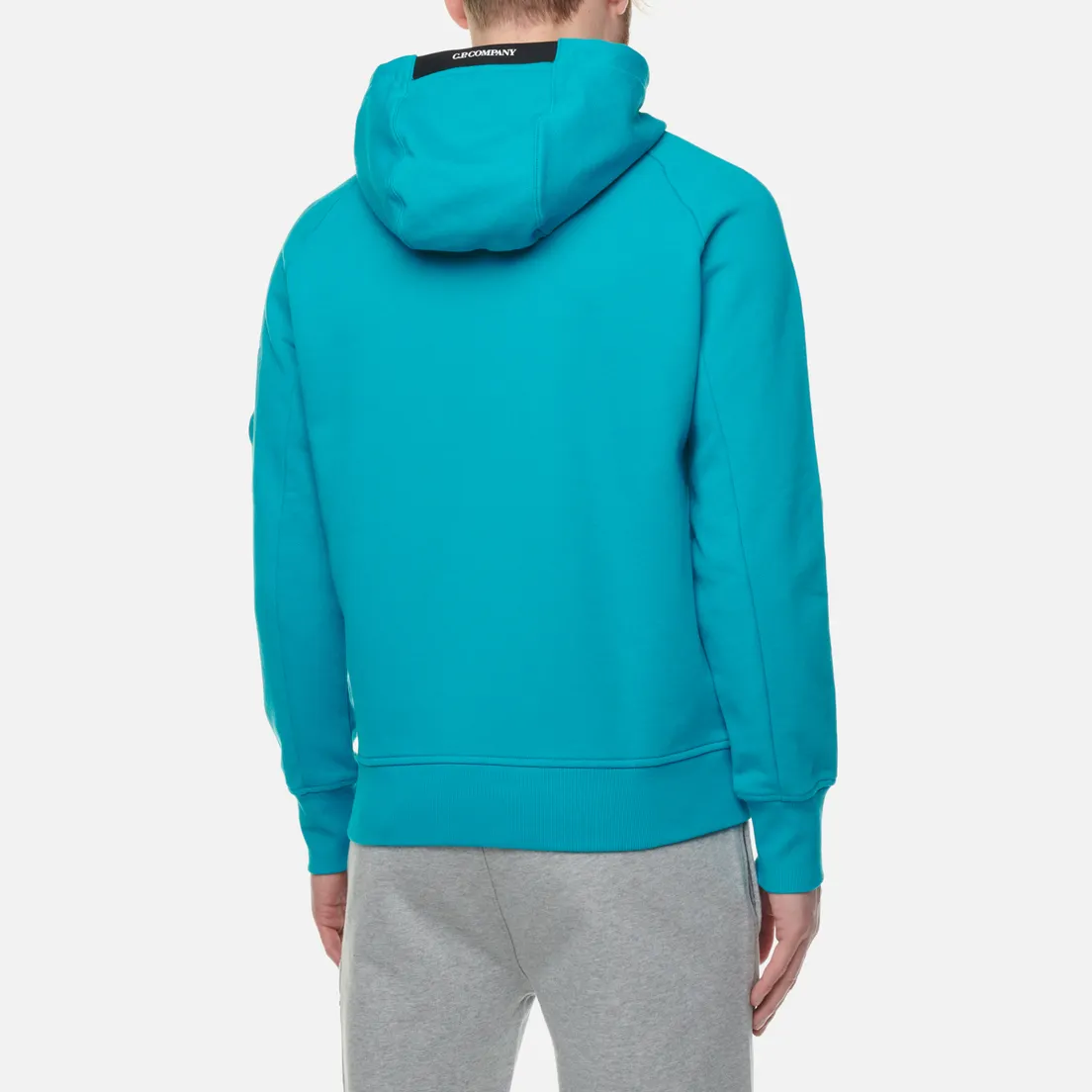 C.P. Company Мужская толстовка Zipped Hoodie Diagonal Raised Fleece