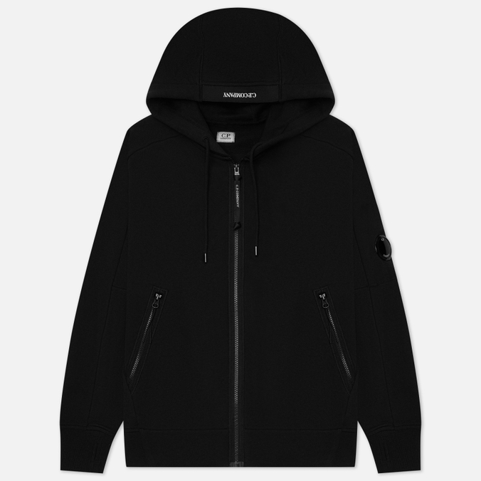 CP Company Zipped Hoodie Diagonal Raised Fleece 20190₽