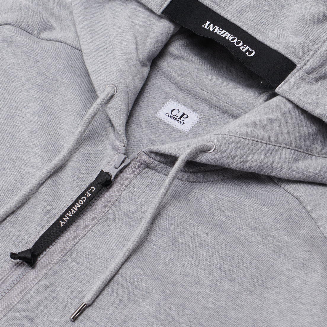 C.P. Company Мужская толстовка Zipped Hoodie Diagonal Raised Fleece