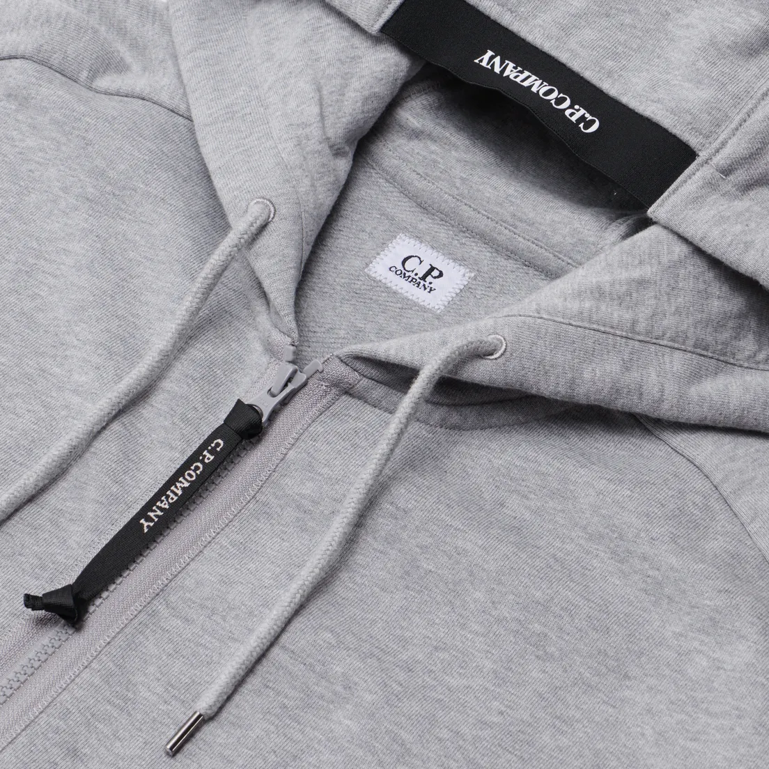 C.P. Company Мужская толстовка Zipped Hoodie Diagonal Raised Fleece