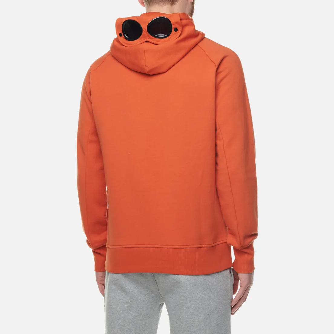C.P. Company Мужская толстовка Goggle Hoodie Diagonal Raised Fleece