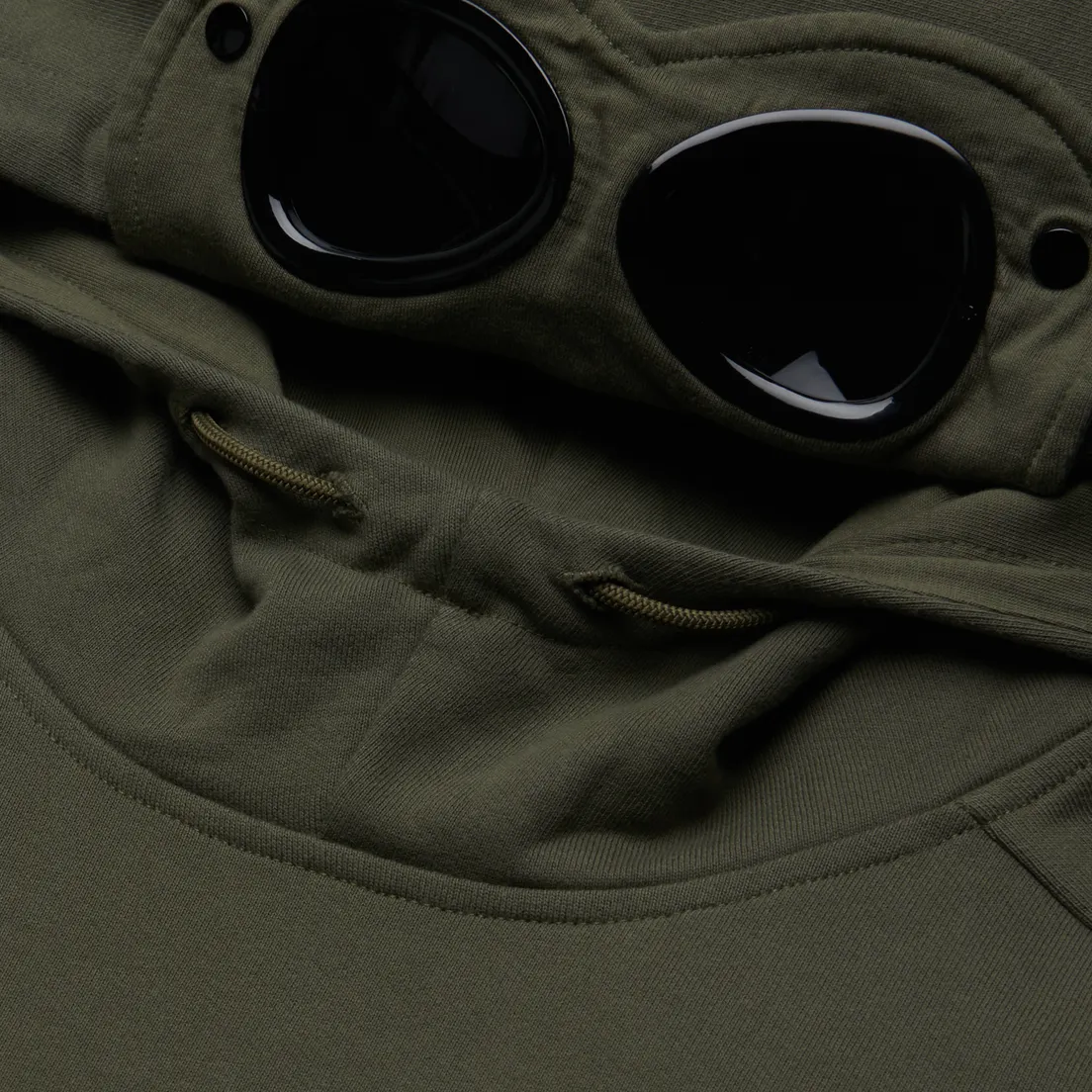 C.P. Company Мужская толстовка Goggle Hoodie Diagonal Raised Fleece