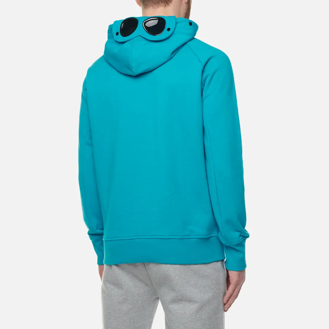 C.P. Company Мужская толстовка Goggle Hoodie Diagonal Raised Fleece