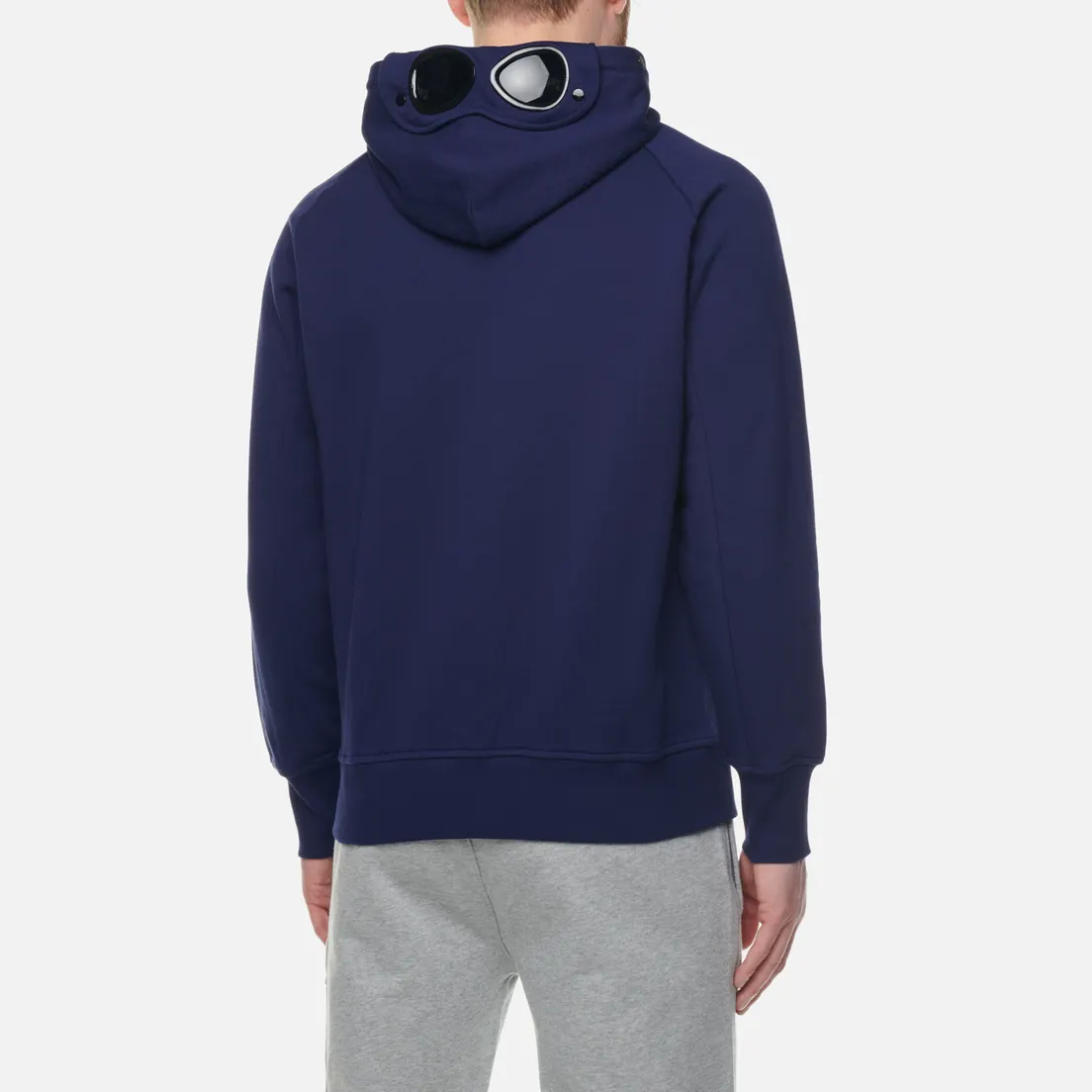 C.P. Company Мужская толстовка Goggle Hoodie Diagonal Raised Fleece