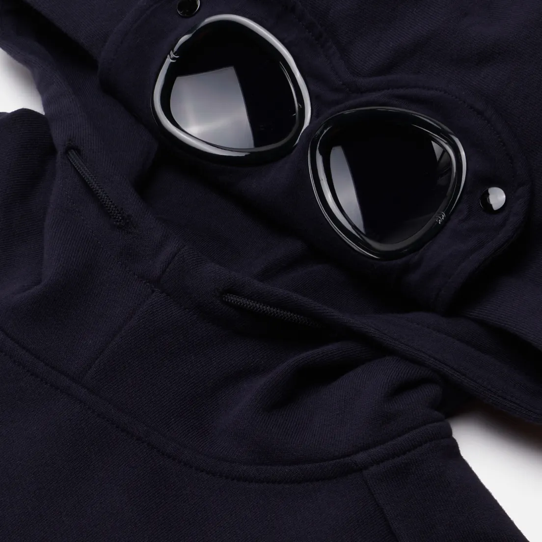 C.P. Company Мужская толстовка Goggle Hoodie Diagonal Raised Fleece